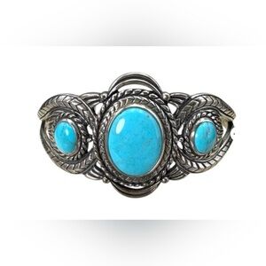 Available Tom  2-10-26- Turquoise Carolyn Pollack Cuff